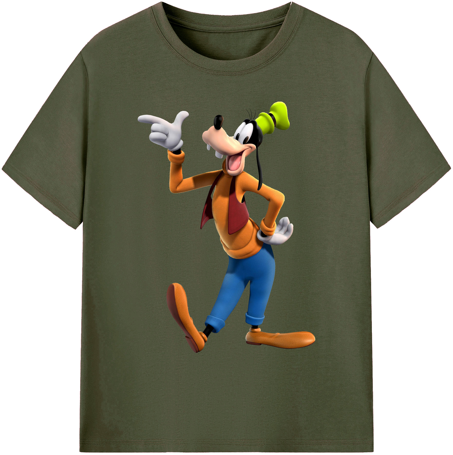 ミッキーマウス Mickey Mouse 綿100％ メンズ半袖Tシャツ｜肌触りやわらか＆通気性